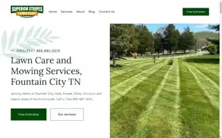 Superiorstripeslawncare.com Screenshot 2024-04-19 12:44:32