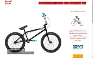 Russellcycles.co.uk Screenshot 2024-05-13 18:52:25