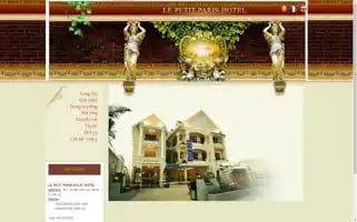 Lepetitparishotel.com Screenshot 2024-04-16 10:50:24