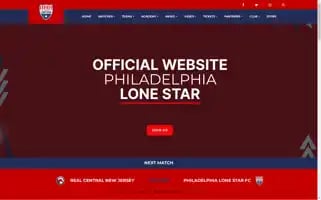 Philadelphialonestarfc.com Screenshot 2024-07-05 13:29:33