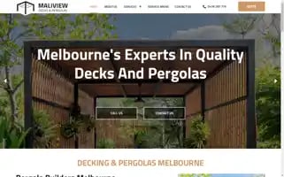 Maliviewdecksandpergolas.com.au Screenshot 2024-06-26 18:46:13
