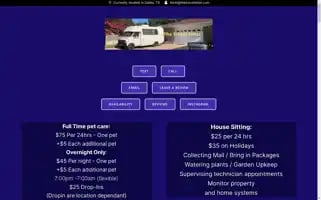 Thetravelsitter.com Screenshot 2024-04-17 13:09:58