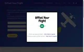 Offsetyourflight.com Screenshot 2024-04-16 16:44:08