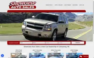 Showcaseautosalesllc.com Screenshot 2024-05-16 17:13:41