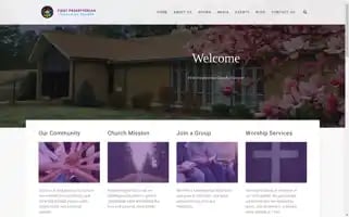 Firstpresbyterianchurchgarner.com Screenshot 2024-05-20 19:55:05