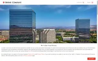 Irvinecompany.com Screenshot 2024-05-12 10:56:34