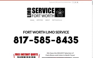 Limoservicefortworth.org Screenshot 2024-05-16 05:48:56