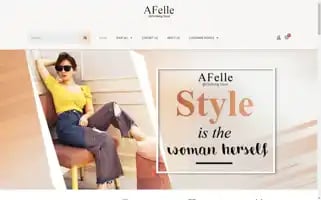 Afelleclothing.com Screenshot 2024-06-15 11:24:33