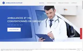 Ambulancesdutour.fr Screenshot 2024-04-15 09:52:43