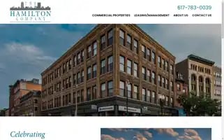 Thehamiltoncompanycommercial.com Screenshot 2024-06-14 00:38:08
