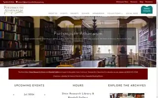 Portsmouthathenaeum.org Screenshot 2024-07-04 18:26:12
