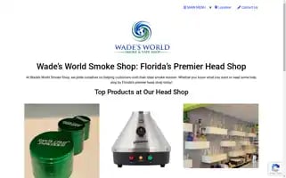 Wadesworldsmokeshop.com Screenshot 2024-06-15 11:21:16