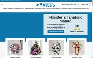 Floristeriatanatoriomataro.com Screenshot 2024-07-08 22:01:44