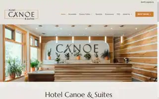 Hotelcanoeandsuites.com Screenshot 2024-07-05 07:38:40