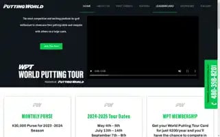Worldputtingtour.com Screenshot 2024-04-17 10:25:20