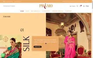 Pramoclothing.com Screenshot 2024-05-20 13:02:31