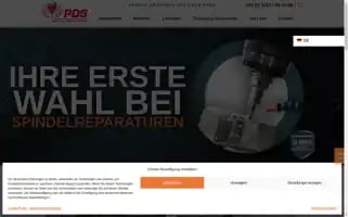 Pdsspindeln.de Screenshot 2024-07-03 16:46:19