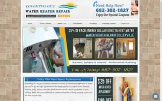 Waterheaterrepaircolleyville.com Screenshot 2024-05-16 23:42:42