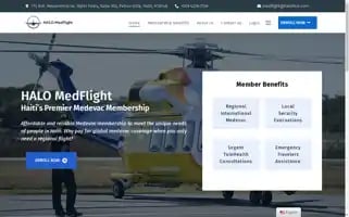 Halomedflight.com Screenshot 2024-04-25 12:43:24