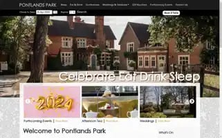 Pontlandsparkhotel.co.uk Screenshot 2024-04-25 14:44:34