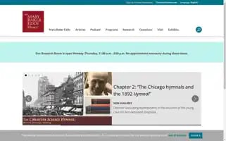 Marybakereddylibrary.org Screenshot 2024-07-08 18:59:18