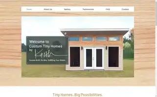 Tinyhomesbykeith.com Screenshot 2024-06-13 21:44:25