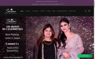 Silverinesalon.in Screenshot 2024-05-03 12:24:43