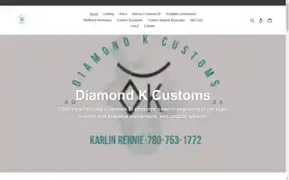 Diamondkcustoms.ca Screenshot 2024-04-15 23:47:49
