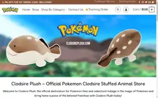 Clodsireplush.com Screenshot 2024-05-26 23:06:15