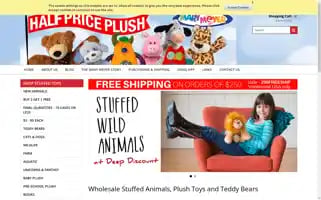Halfpriceplush.com Screenshot 2024-05-10 00:28:25
