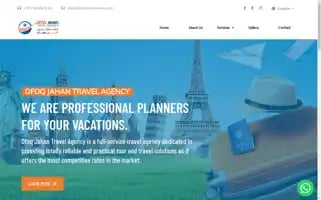Ofoqjahantravel.com Screenshot 2024-04-24 06:05:22