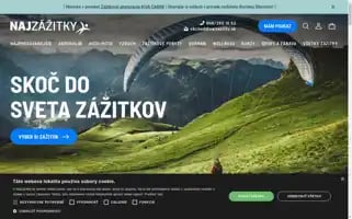 Najzazitky.sk Screenshot 2024-07-05 20:09:25