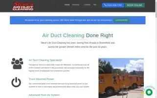 Stevesairductcleaning.com Screenshot 2024-06-13 23:06:49