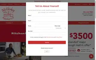 Mccloskeyappliance.com Screenshot 2024-05-16 07:20:11