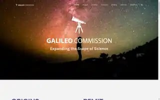 Galileocommission.org Screenshot 2024-07-01 23:38:49