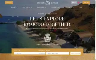 Komodoresort.com Screenshot 2024-06-27 09:59:20