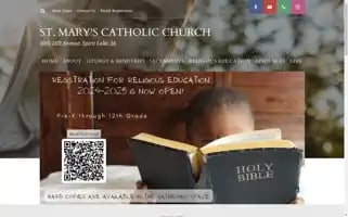 Stmarysspiritlake.org Screenshot 2024-07-06 01:13:22