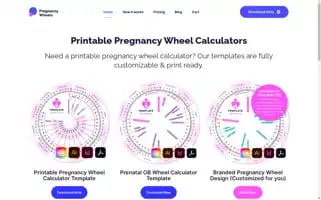 Pregnancywheeltemplates.com Screenshot 2024-05-26 07:08:19
