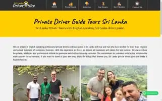 Privatedriverguidetourssrilanka.com Screenshot 2024-04-22 11:00:56