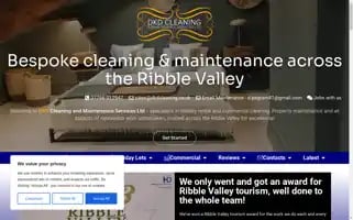 Dkdcleaning.co.uk Screenshot 2024-05-19 14:48:18
