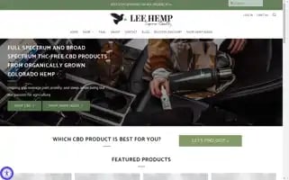 Leehempcbd.com Screenshot 2024-05-04 06:46:43