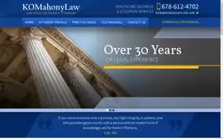 Komahonylaw.com Screenshot 2024-05-16 04:53:28