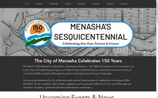 Menasha150.com Screenshot 2024-07-07 10:10:07
