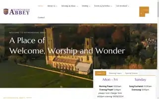Wymondhamabbey.org.uk Screenshot 2024-06-11 22:34:31