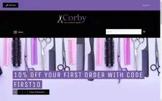 Corbyhairandbeauty.ie Screenshot 2024-04-27 09:08:15