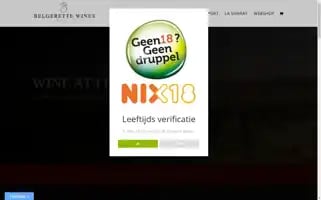 Belgerettewines.nl Screenshot 2024-05-18 18:11:53