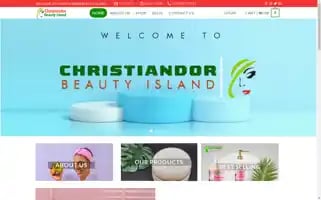 Christiandorbeautyisland.com Screenshot 2024-06-17 06:18:40