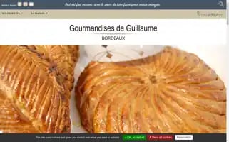 Gourmandisesdeguillaume.com Screenshot 2024-07-03 13:35:10