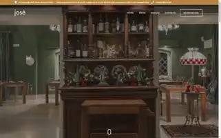 Joserestaurant.it Screenshot 2024-06-11 09:44:42