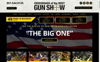 Crossroadsgunshows.com Screenshot 2024-05-09 07:23:27